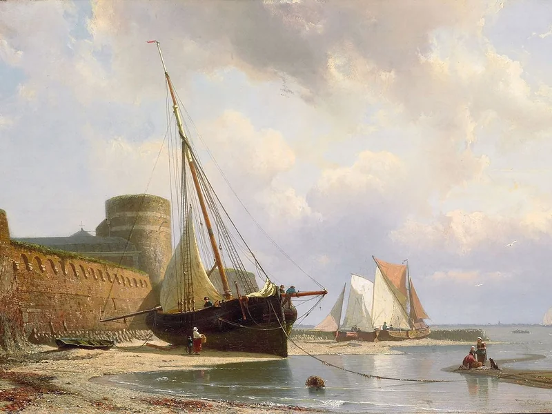 1837-Johan Conrad Greive - La caserma di Vlissingen